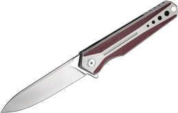 Nóż składany Roxon K1 kolor bordowy