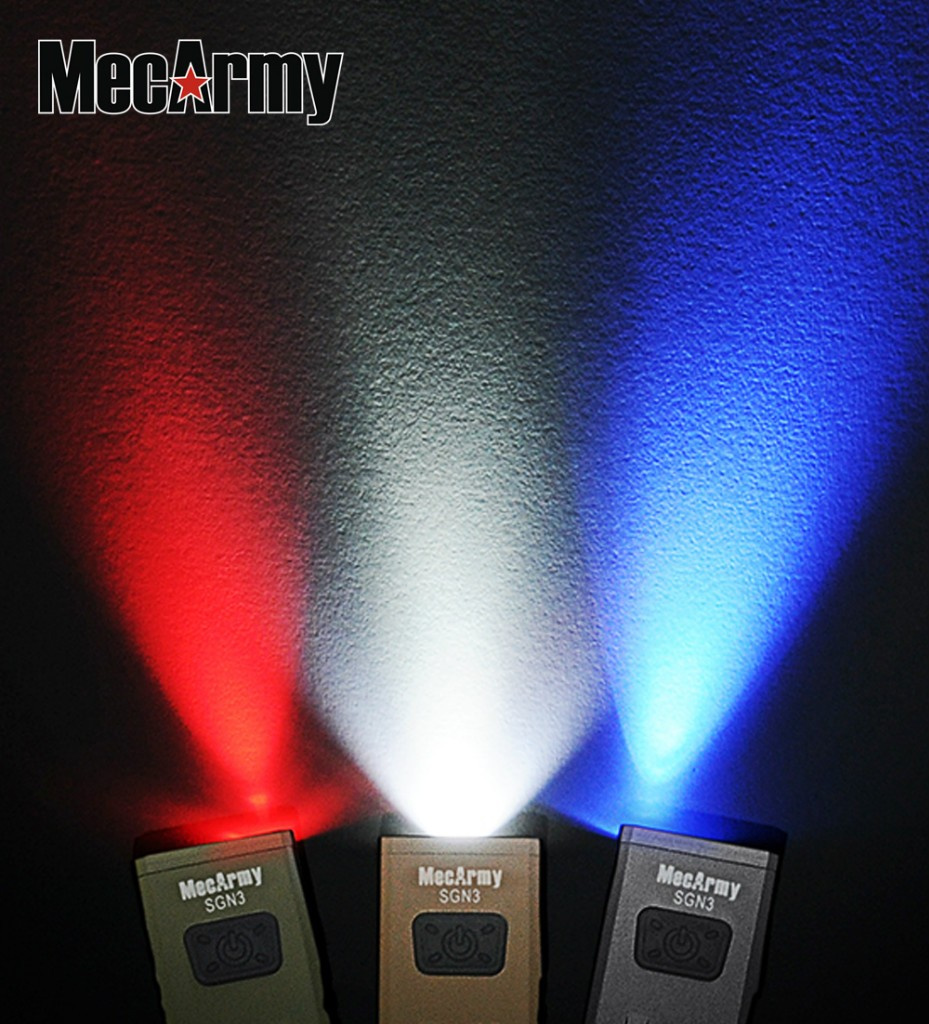 Flashlight charging Mecarmy SGN3