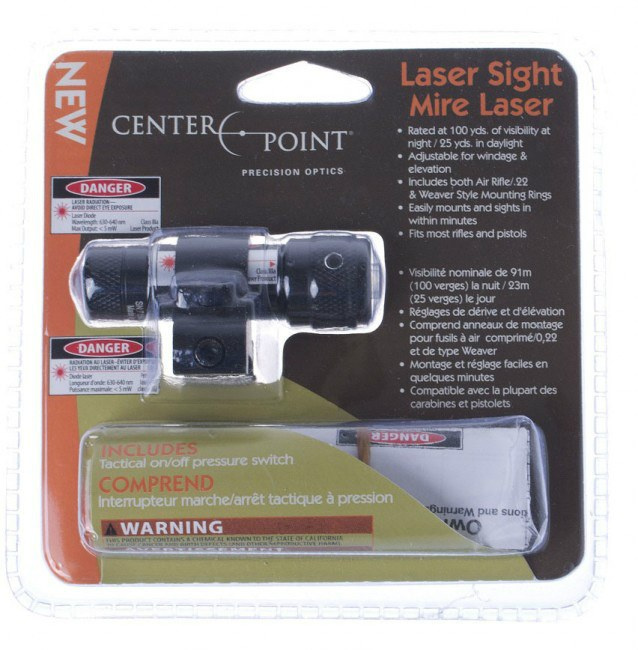 Laser sight CENTER POINT 11/22 mm