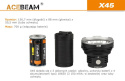Flashlight Acebeam X45 -Cree XHP70 P2,