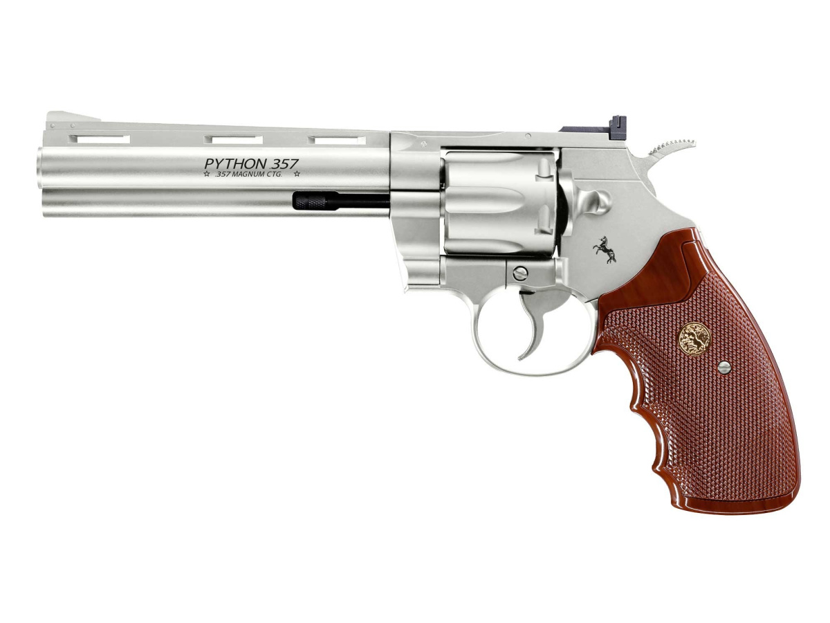 Rewolwer Colt Python 6'' 4.5 mm nikiel