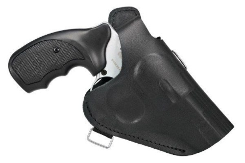 Leather Holster for REVOLVERS with a short BARREL 2.5