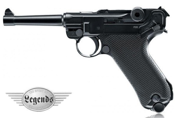 Umarex gun Legends P08 Blow Back 4.5 mm