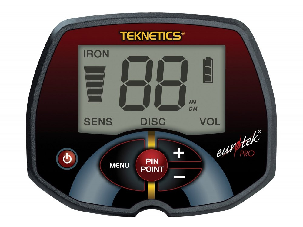Eurotek Teknetics metal detector PRO 8 ''