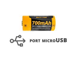 Akumulator Fenix USB ARB-L16U (16340 RCR123 700 mAh 3,7 V)