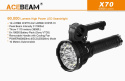 Flashlight Acebeam X 70-60 000 lumens