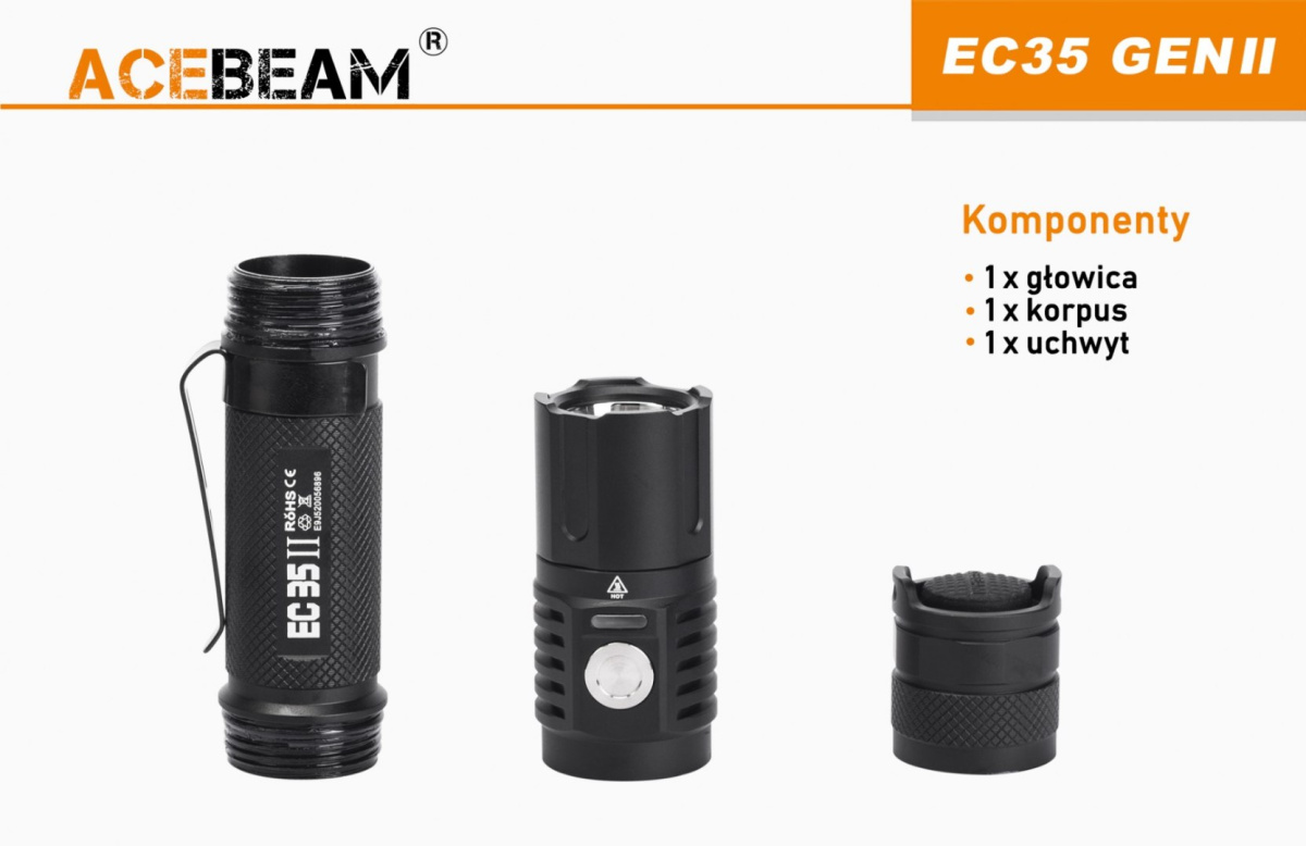 Acebeam EC35 GEN II Flashlight