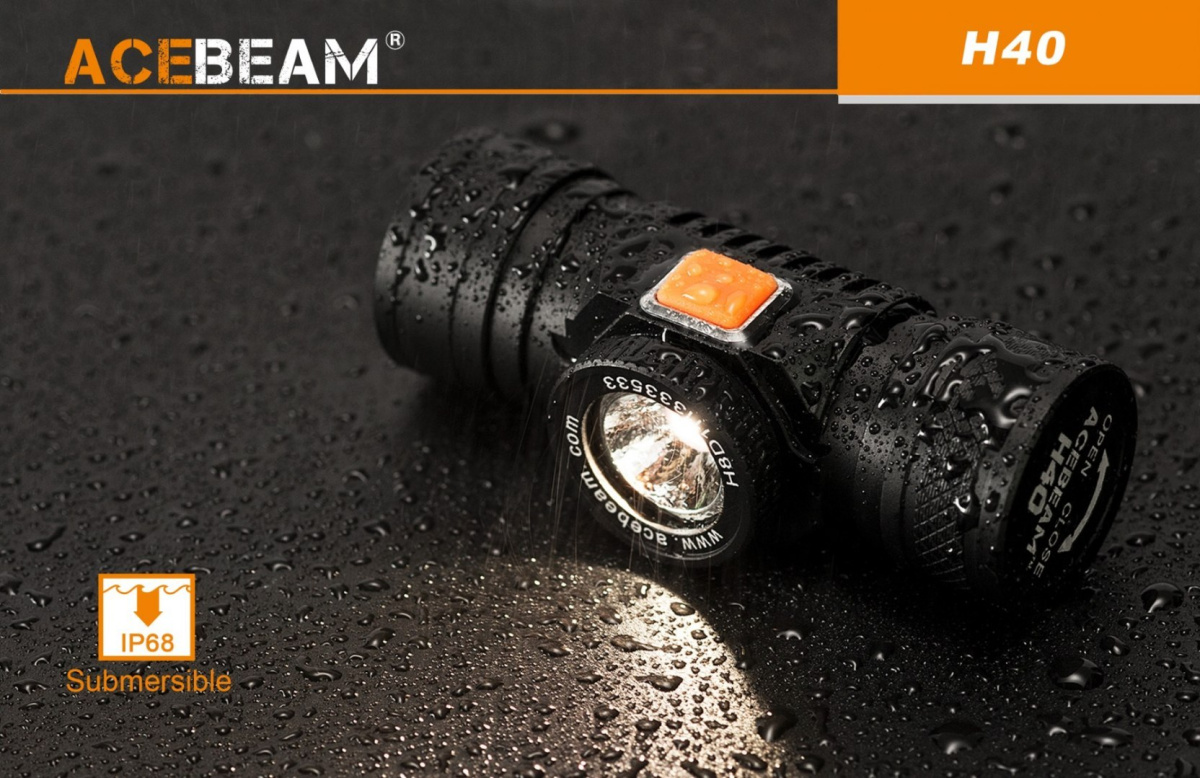 Flashlight leading Acebeam H40