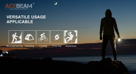 Latarka Acebeam E70-AL 4600 lumenów