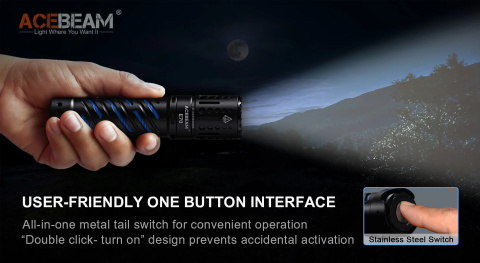 Latarka Acebeam E70-AL 4600 lumenów