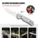 Roxon Phantasy folding knife with replaceable knife blade