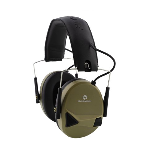 Aktywne ochronniki słuchu Earmor M30-FG zielone