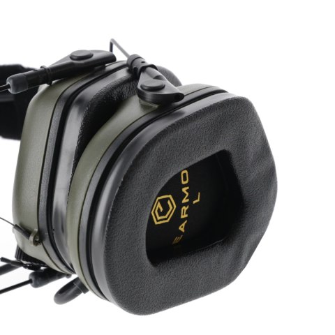 Aktywne ochronniki słuchu Earmor M31 Mark 3 zielone