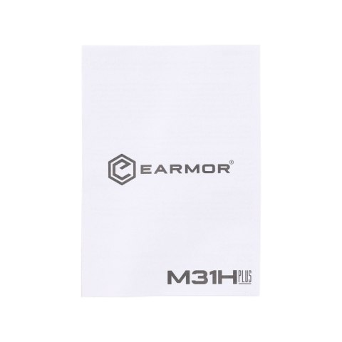 Aktywne ochronniki słuchu do hełmów Earmor M31H-TN/ARC Plus Fast coyote tan