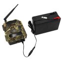Akumulator żelowy do fotopułapek 12V 7Ah - zestaw do zasilania