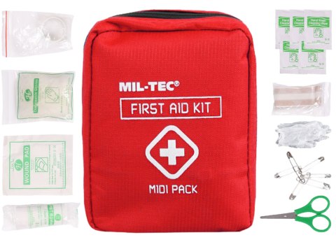 Apteczka Mil-Tec midi czerwona