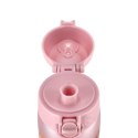Bidon ION8 500 ml różowy z kotami