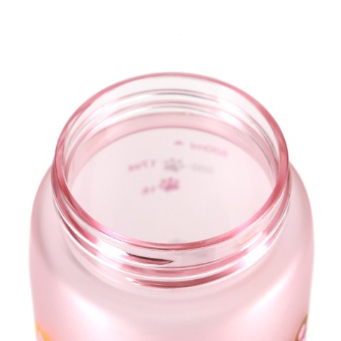 Bidon ION8 500 ml różowy z kotami