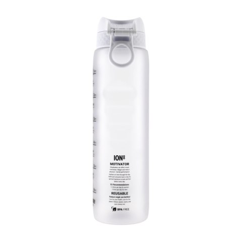 Bidon sportowy ION8 1000 ml Ice Motivator bezbarwny