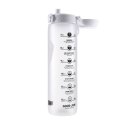 Bidon sportowy ION8 1000 ml Ice Motivator bezbarwny