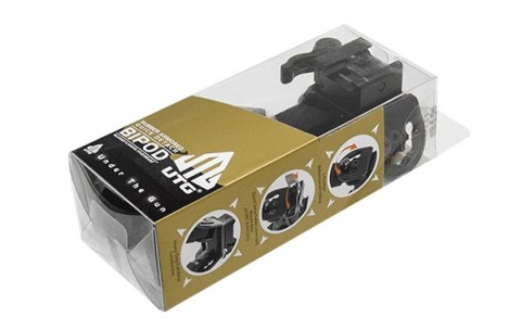 Bipod Leapers UTG składany Rubber Armored QD