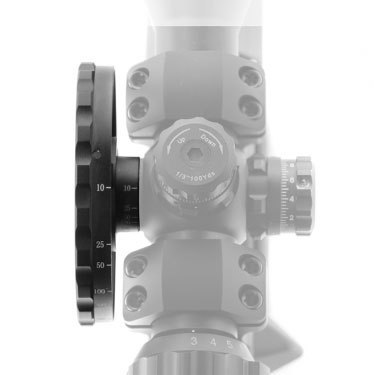 Boczne koło do regulacji paralaksy Leapers UTG 80 mm