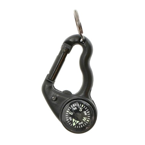 Brelok, karabińczyk z kompasem i lupą Sun Co. MagniComp świecący w ciemności