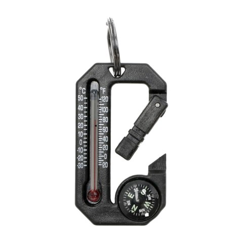 Brelok, karabińczyk z termometrem i kompasem Sun Co. HikeHitch 2