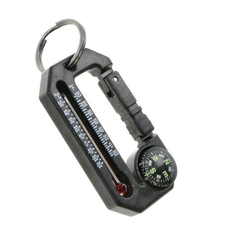 Brelok, karabińczyk z termometrem i kompasem Sun Co. HikeHitch 2