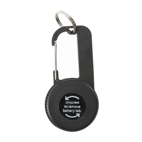 Brelok, karabińczyk z termometrem i latarką Sun Co. TempaBright