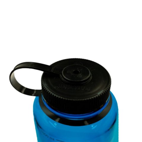 Butelka Nalgene Wide Mouth 1 l niebieska z szerokim wlewem