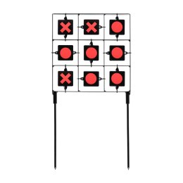 Cel wiatrówkowy RazorGun kółko-krzyżyk stalowy