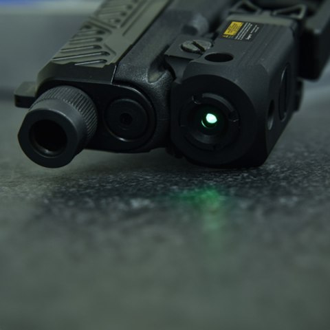 Celownik laserowy do pistoletu Leapers UTG Ambidextrous Compact Green Laser