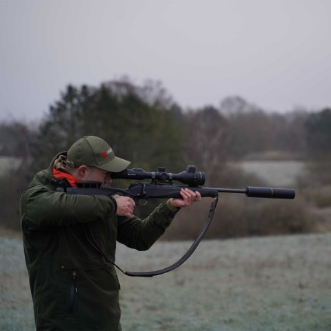 Celownik noktowizyjny noktowizor HIKMICRO Alpex 4K LRF z uchwytem pod IR