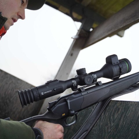 Celownik noktowizyjny noktowizor HIKMICRO Alpex 4K z uchwytem pod IR