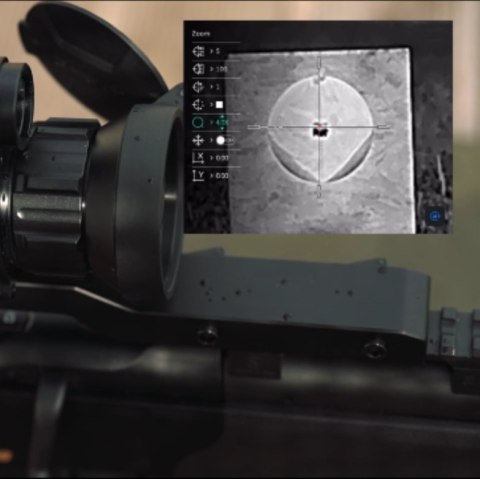 Celownik termowizyjny termowizor HIKMICRO Panther PQ50L 2.0 LRF