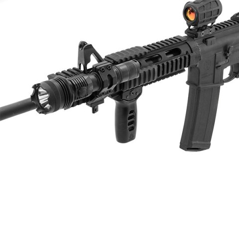 Chwyt przedni Leapers UTG Super Slim Picatinny pionowy czarny