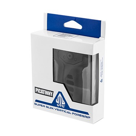 Chwyt przedni Leapers UTG Super Slim Picatinny pionowy czarny