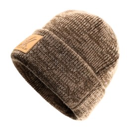 Czapka unisex Vortex Northern Pass Beanie brązowa