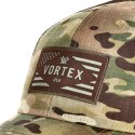 Czapka z daszkiem męska Vortex Rank&File kamuflaż