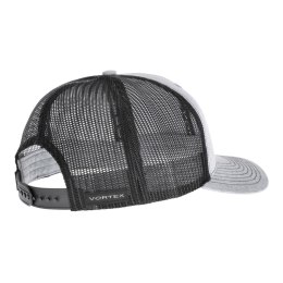 Czapka z daszkiem unisex Vortex Pursue And Protect szaro-czarna z pomarańczowym logo