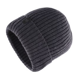 Czapka zimowa BUFF Merino Wool Hat Norval grafitowa