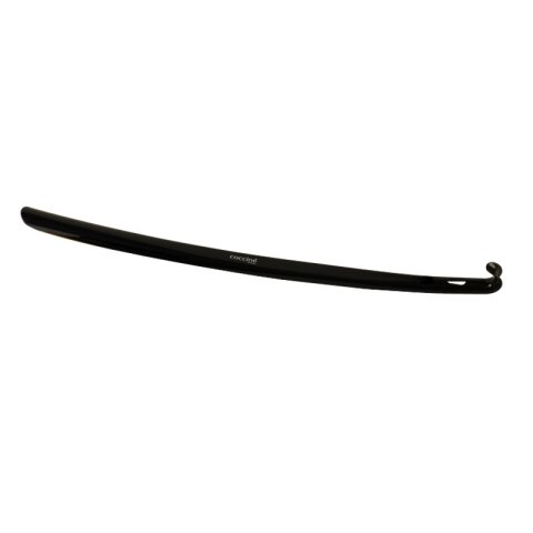 Długa plastikowa łyżka do butów Coccine 65 cm czarna