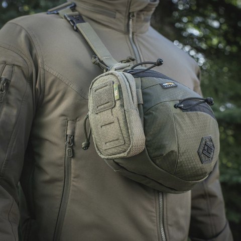 Ergonomiczna M-Tac kieszeń naramienna Elite Hex zielona