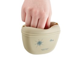 Etui silikonowe na smaczki beżowe