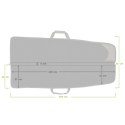 Futerał na broń Beretta Boar Rifle Case 129cm zielono/brązowy
