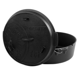 Garnek żeliwny Petromax ft6-t z płaskim dnem 5,5 l