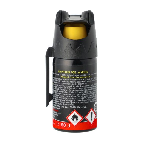 Gaz pieprzowy Klever KO Defenol Fog (stożek) 40 ml