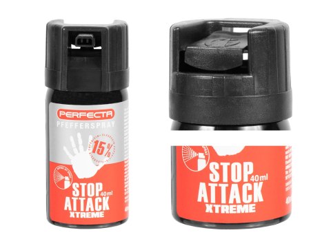Gaz pieprzowy Perfecta Stop Attack Xtreme stożek 40 ml