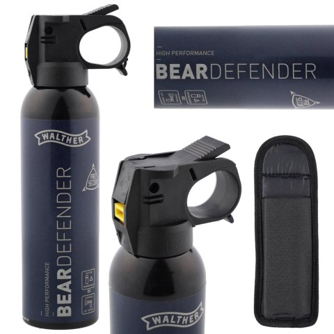 Gaz pieprzowy Walther Pro Secur Bear stożek 225 ml